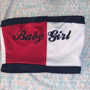 Baby girl tube top